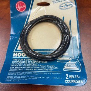Hoover Part 49258/40201048 Vacuum Cleaner Belts 2 Pack NOS